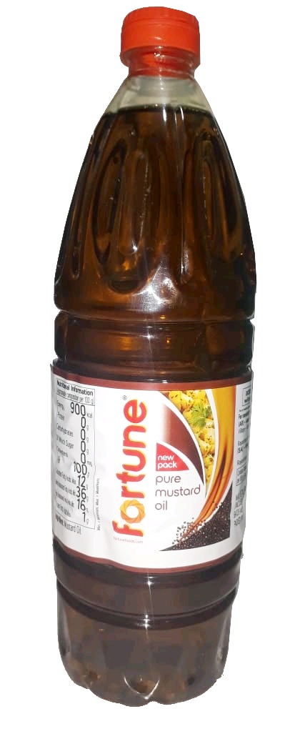 Fortune Pure Mustard Oil (1L) Bottle 